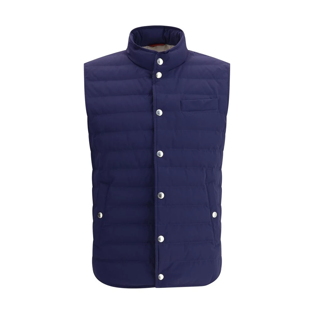 Jackets > Vests - - Brunello Cucinelli - Modalova