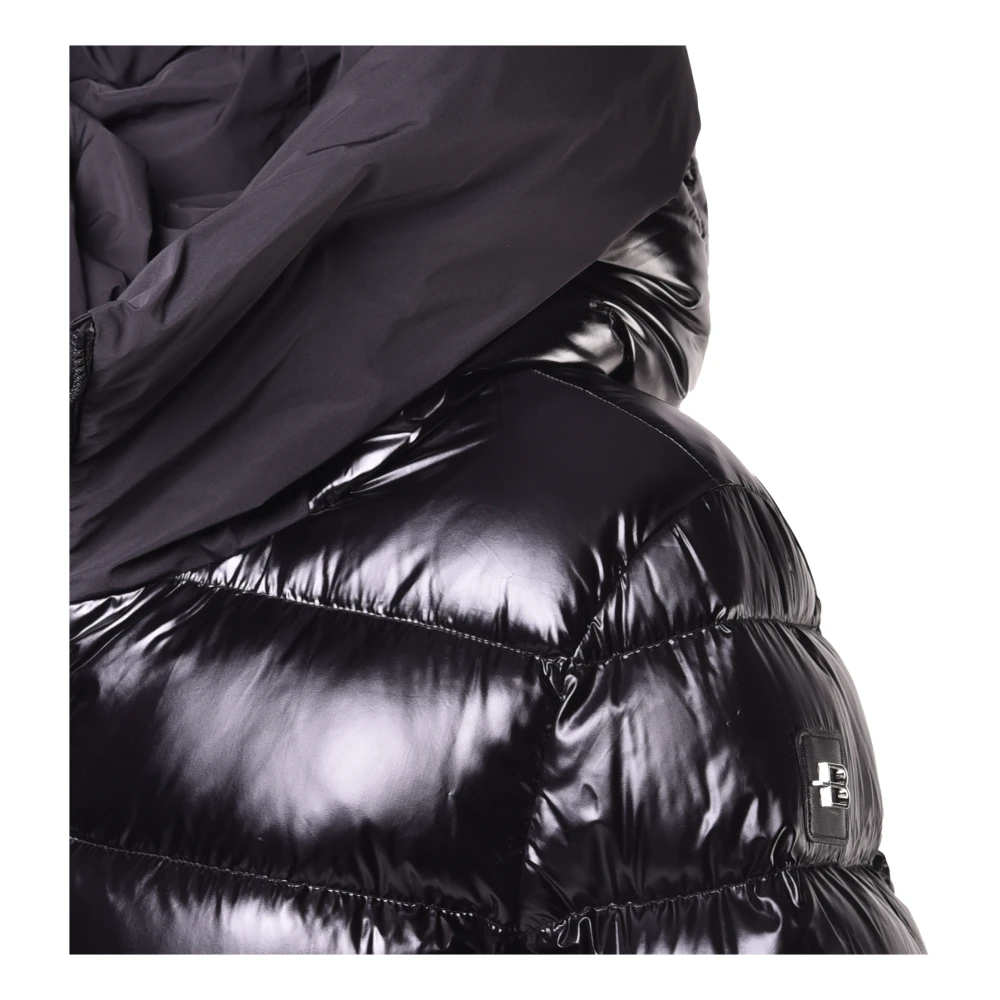 Baldinini Omkeerbare Parka Black Dames