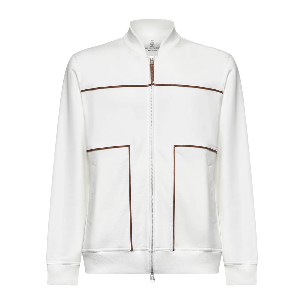 Sweatshirts & Hoodies > Zip-throughs - - Brunello Cucinelli - Modalova