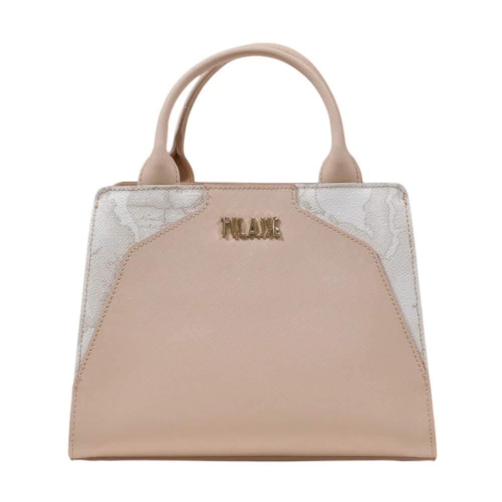 Alviero Martini 1a Classe Stijlvolle Kleine PVC Dames Tas Pink Dames