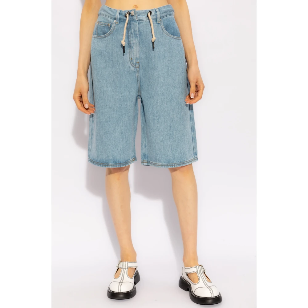 Munthe Kebosu denim shorts Blue Dames