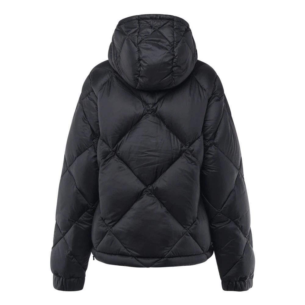 K-way Zwarte Winterjas met Molina Dons Black Heren