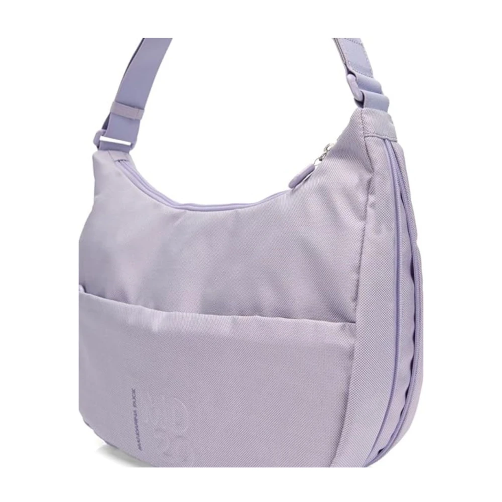 Mandarina Duck Stijlvolle Md20 Schoudertas Purple Dames