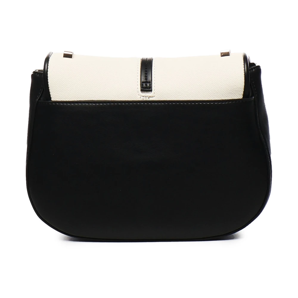 V73 Witte Crossbody Tas met Hangslot Sluiting White Dames