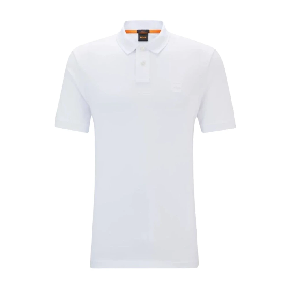 Hugo Boss Herr Passenger Polo Skjorta White, Herr