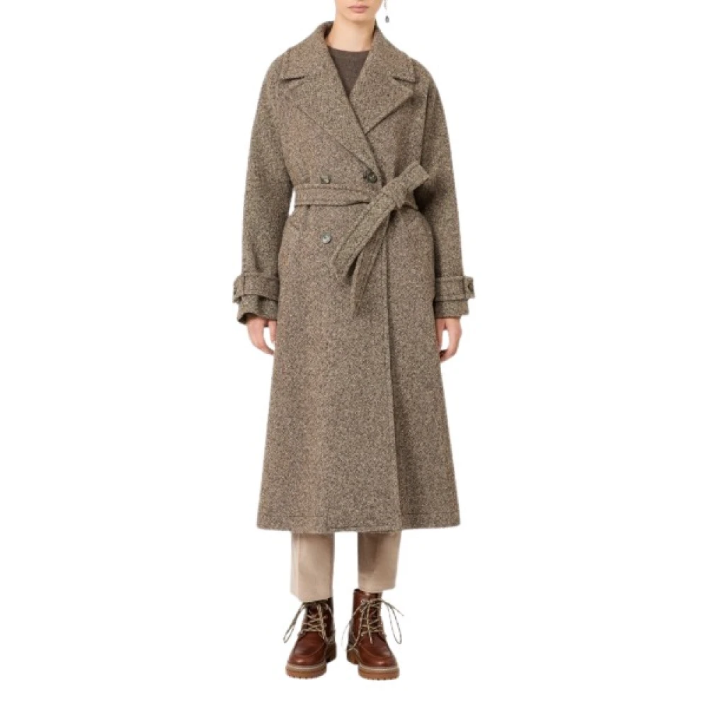 Weekend Max Mara , Damen, Mäntel, Braun, M