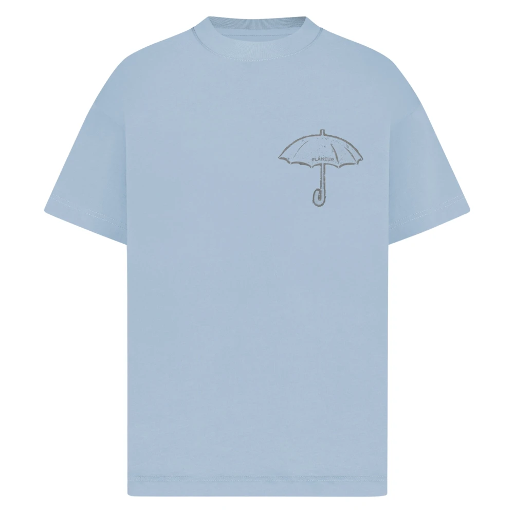 Flâneur - Tops > T-Shirts - Blue - Flâneur - Modalova