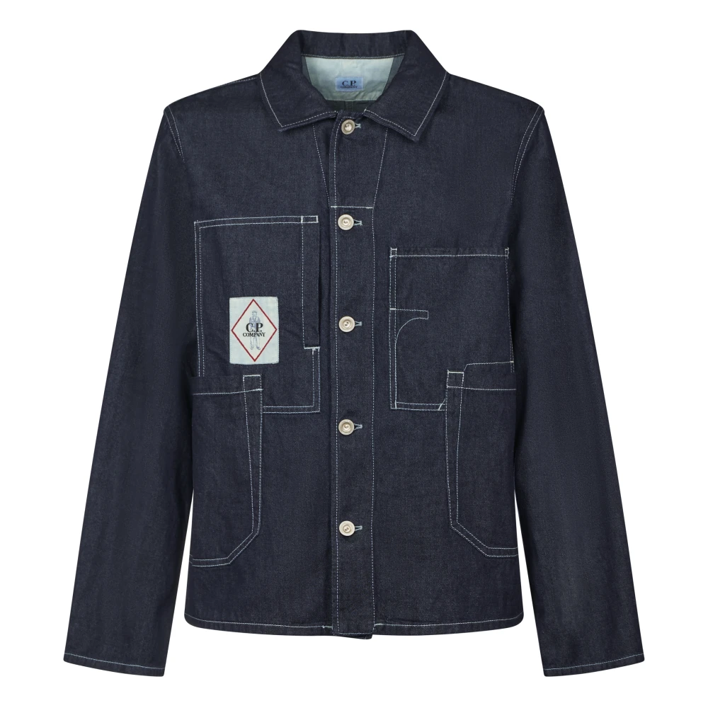Jackets > Denim Jackets - - C.p. Company - Modalova