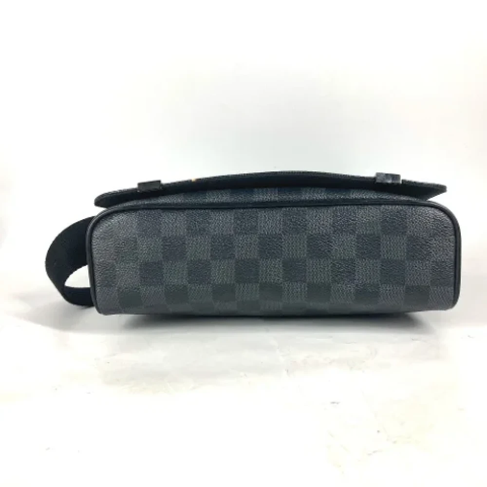 Louis Vuitton Vintage Pre-owned Cotton louis-vuitton-bags Black Dames