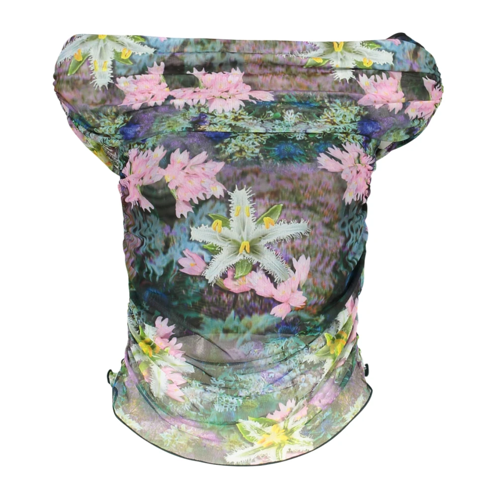 Desigual Damen Multicolor Blusen & Hemden, Mehrfarbig, Lgröße: