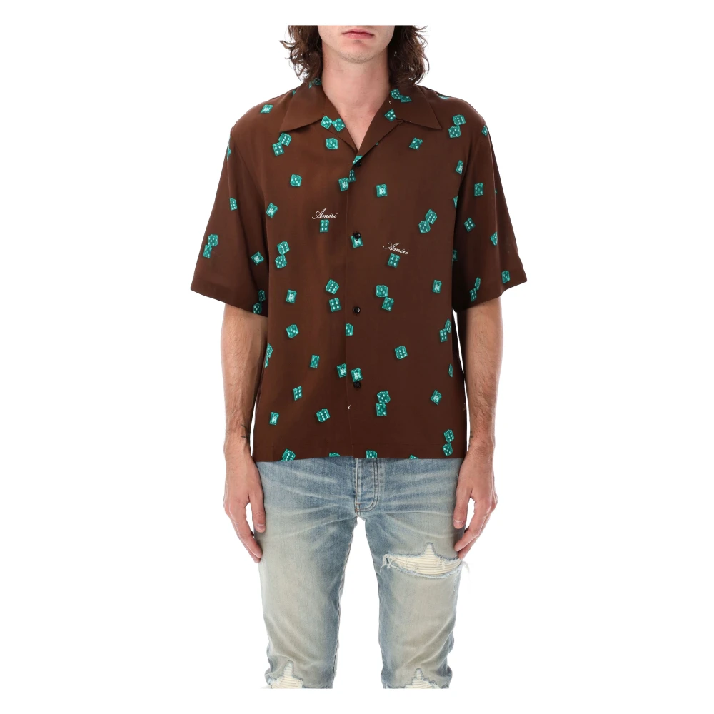 Amiri Dice Bowling Shirt Multicolor Heren