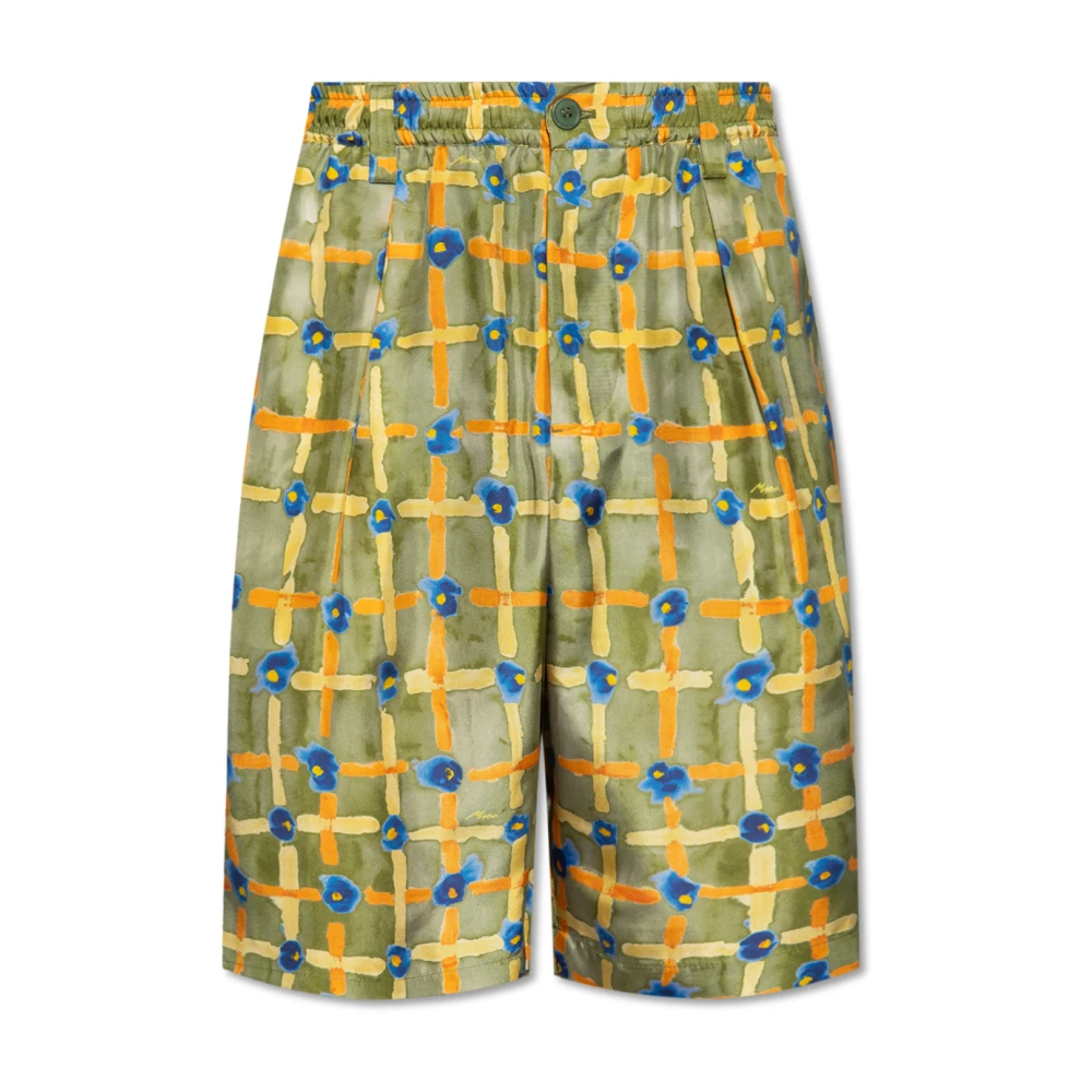 Marni Hombre Verde Pantalones Cortos, Talla: L