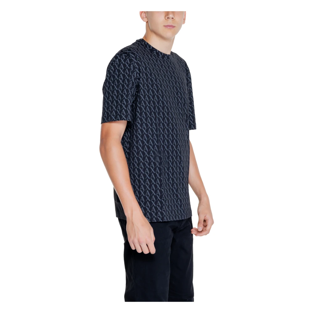 Armani Exchange Heren T-shirt en Polo Collectie Black Heren