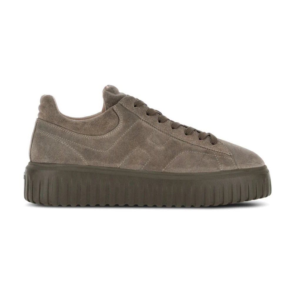 Hogan Men's Brown Stripes Trainers - Sneakers - 11 Uk - Shoes