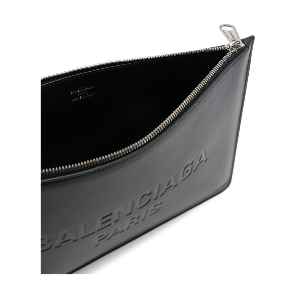 Balenciaga Zwarte Stijlvolle Tassen Collectie Black Heren