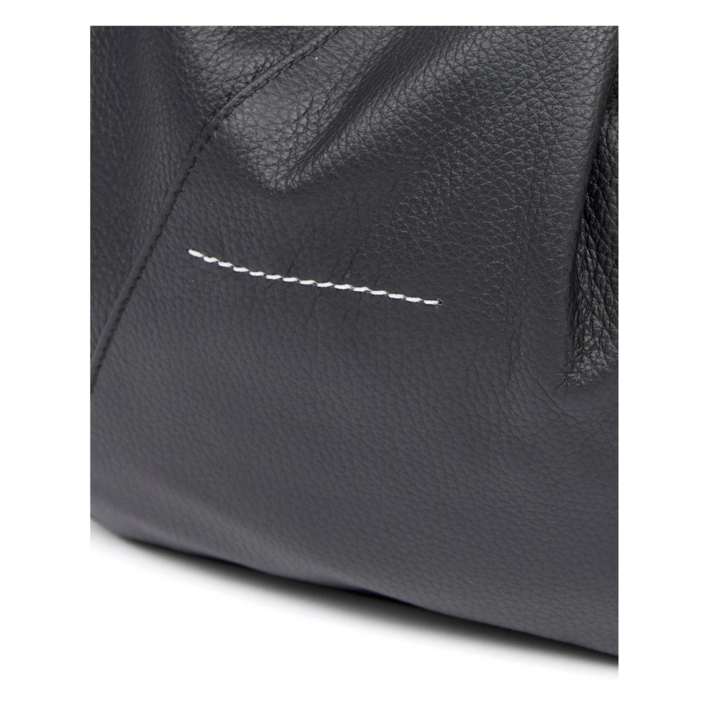 MM6 Maison Margiela Gedrapeerde Minijurk Black Dames