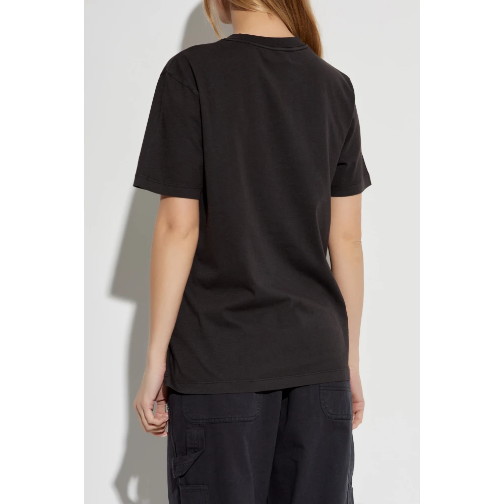 Zadig & Voltaire T-shirt met Edwin-print Black Dames