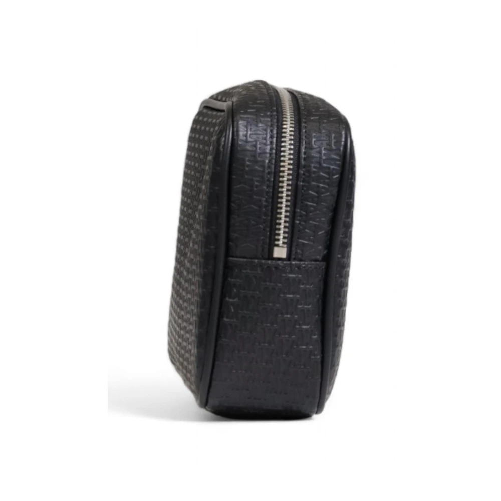 Armani Exchange Zwarte bagage- en reistas voor mannen Black Heren