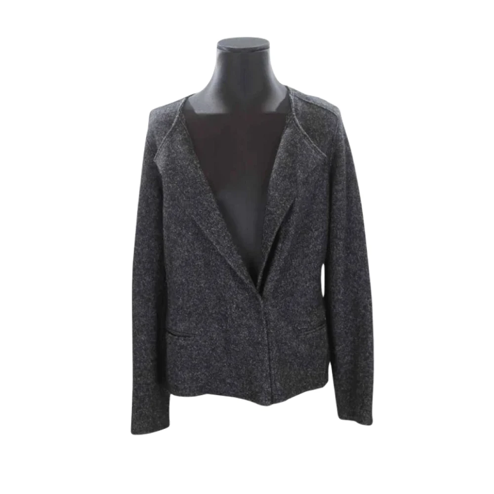 Isabel Marant Pre-owned Wool outerwear Gray Dames