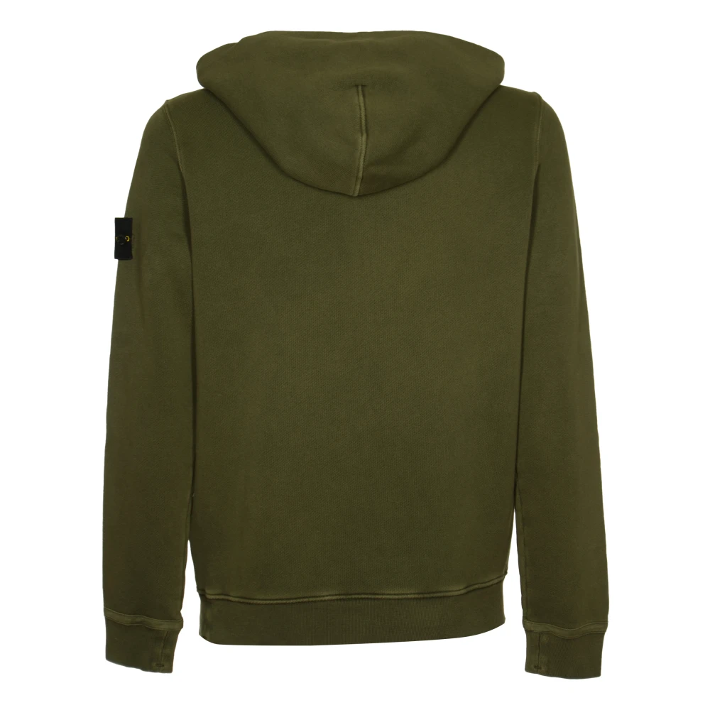 Stone Island Stijlvolle Hoody Sweaters Green Heren