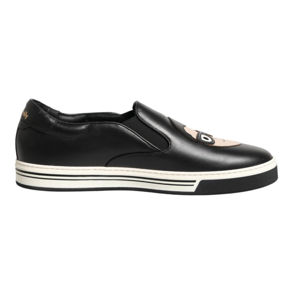 Dolce & Gabbana Black Sneakers, Male, 11 Uk, Low Top Trainers