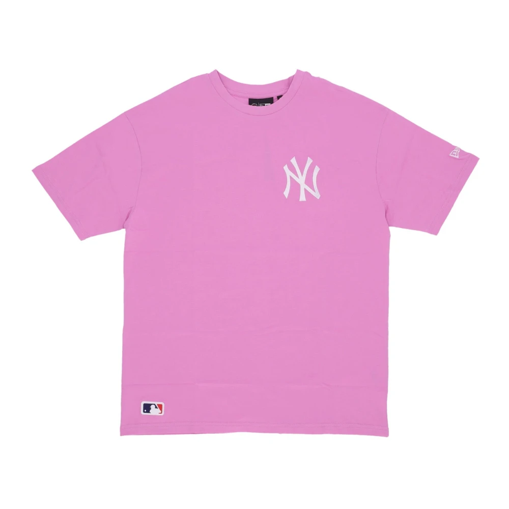 New era MLB League Essentials Tee Wild Rose Pink Heren