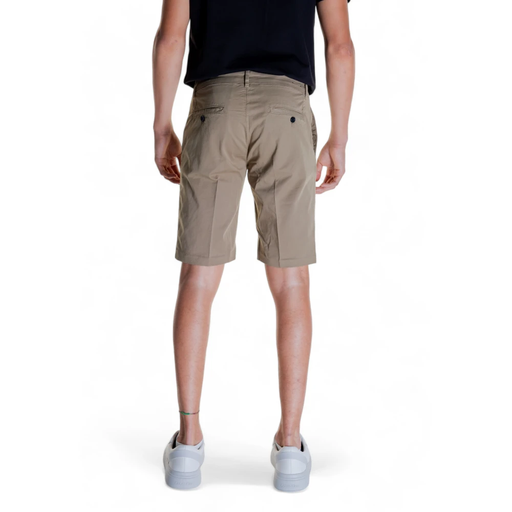 Antony Morato Beige Katoenmix Shorts met Zakken Beige Heren