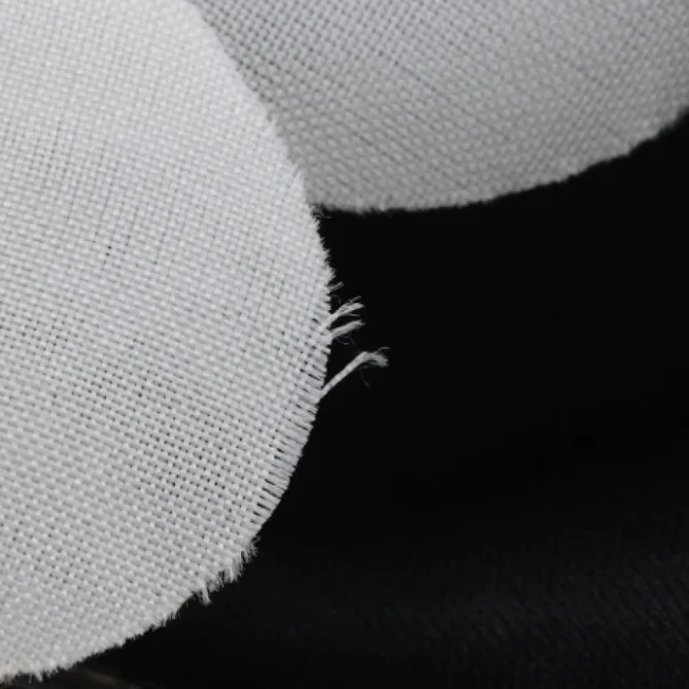 Chanel Vintage Pre-owned Cotton hair-accessories Black Dames