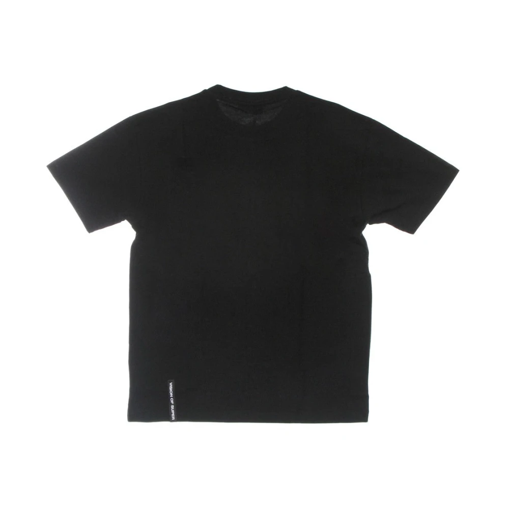 Vision OF Super Zwarte Tongue Print Tee Korte Mouw Black Heren