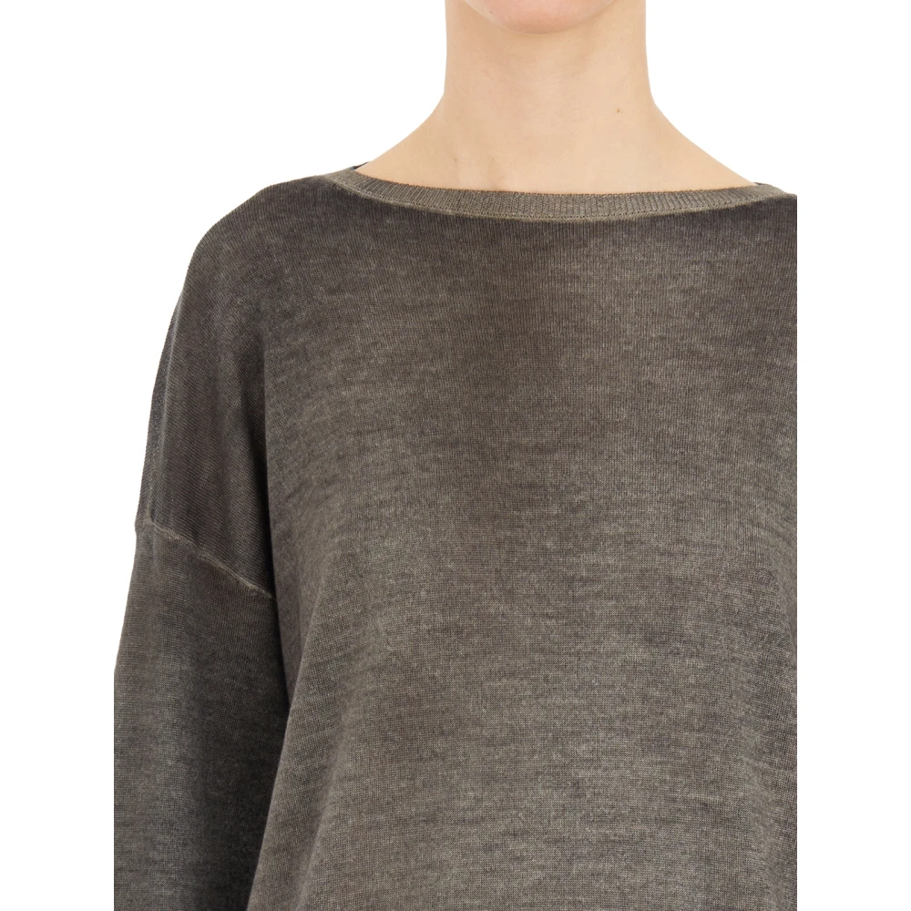 Avant Toi Kasjmier Boothals Trui Gray Dames