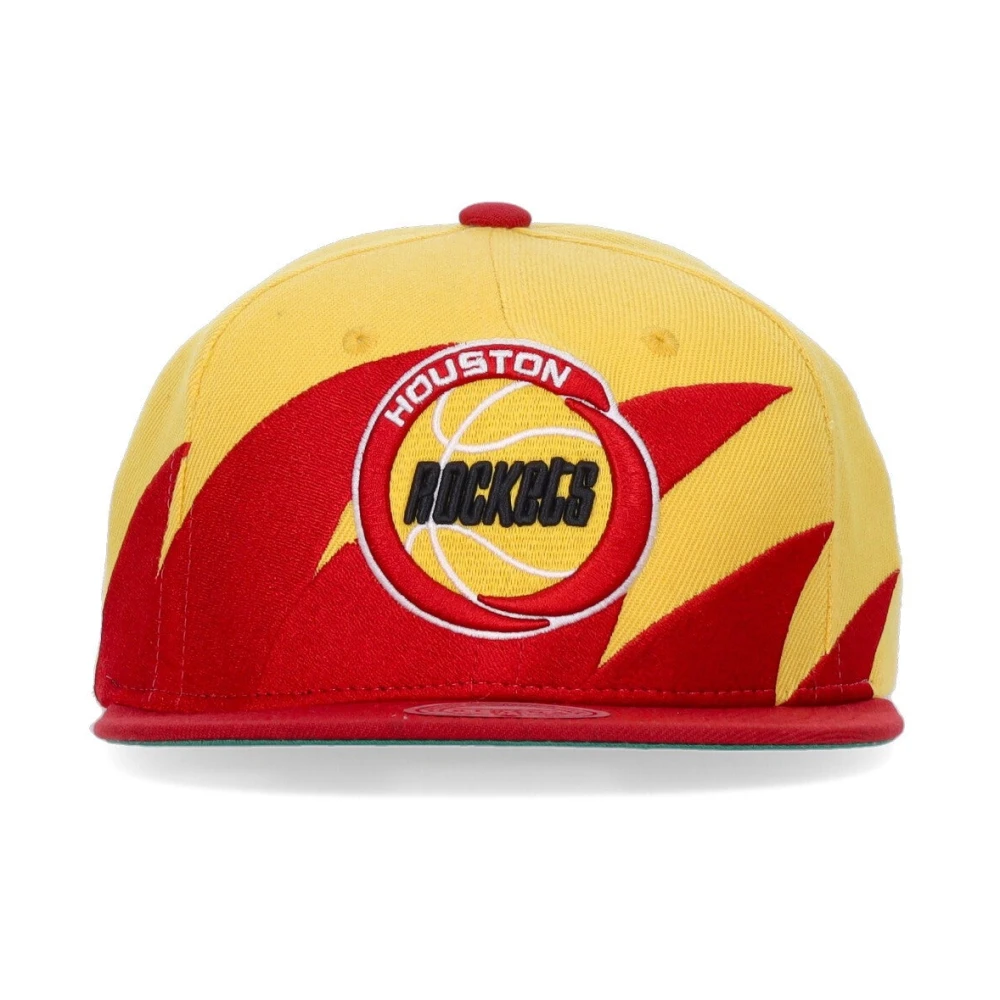 Mitchell & Ness Houston Rockets NBA Cap Snapback Yellow Heren