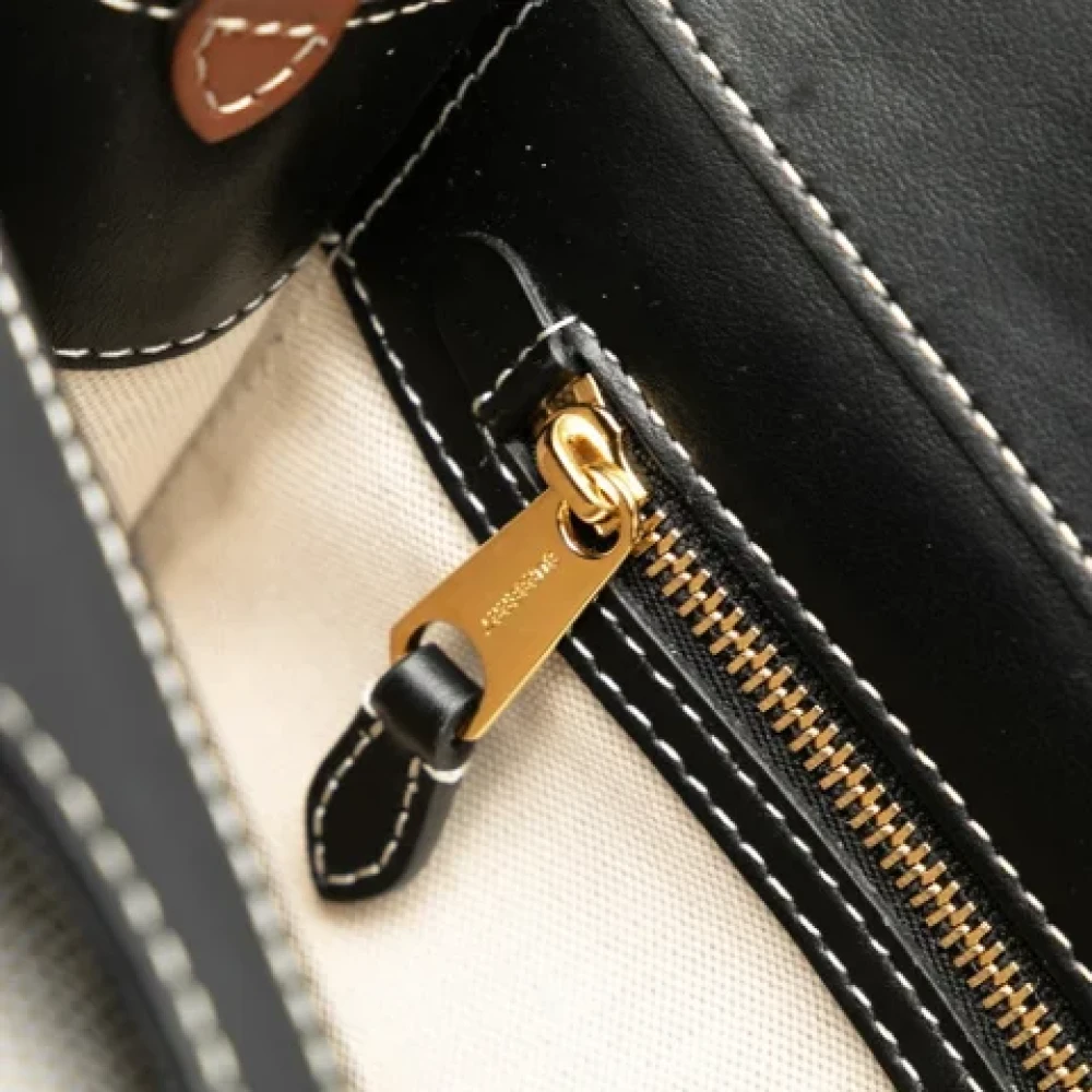 Burberry Vintage Pre-owned Canvas burberry-bags Black Dames