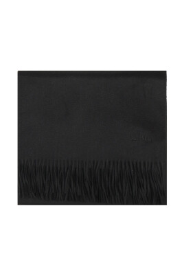black-cashmere-scarf-with-embroidered-logo