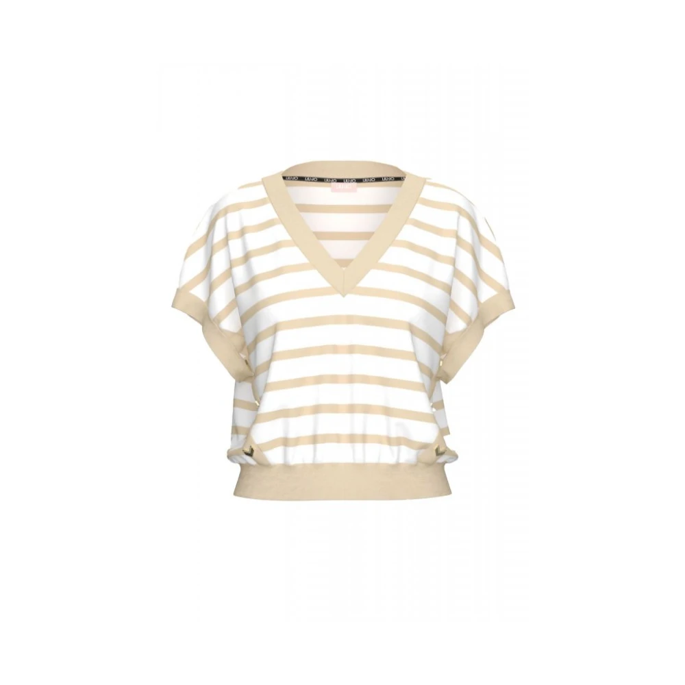 Liu Jo Women's Multicolor V-Neck Knitwear - V-Neck Knitwear - L - Knitwear