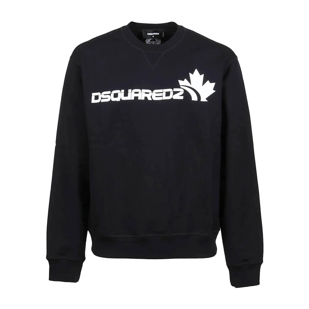 Dsquared2 Logo Sweatshirt Black, Herr