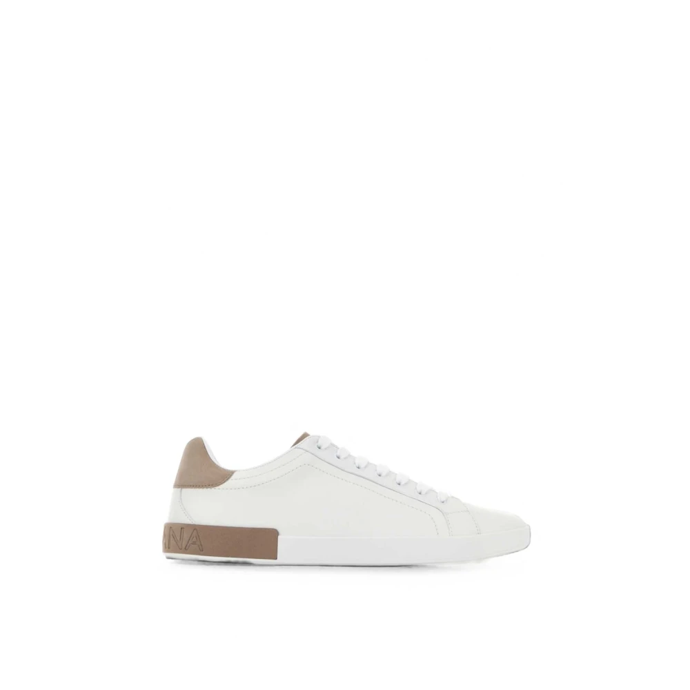 Dolce & Gabbana Uomo Bianco - Sneakers Portofino - Shoes - 40 Eu