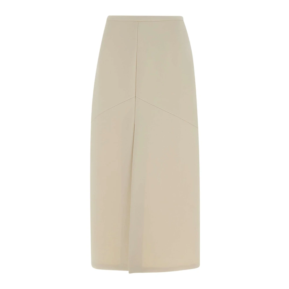 IRO Coraline Crepe Rok Wit White Dames