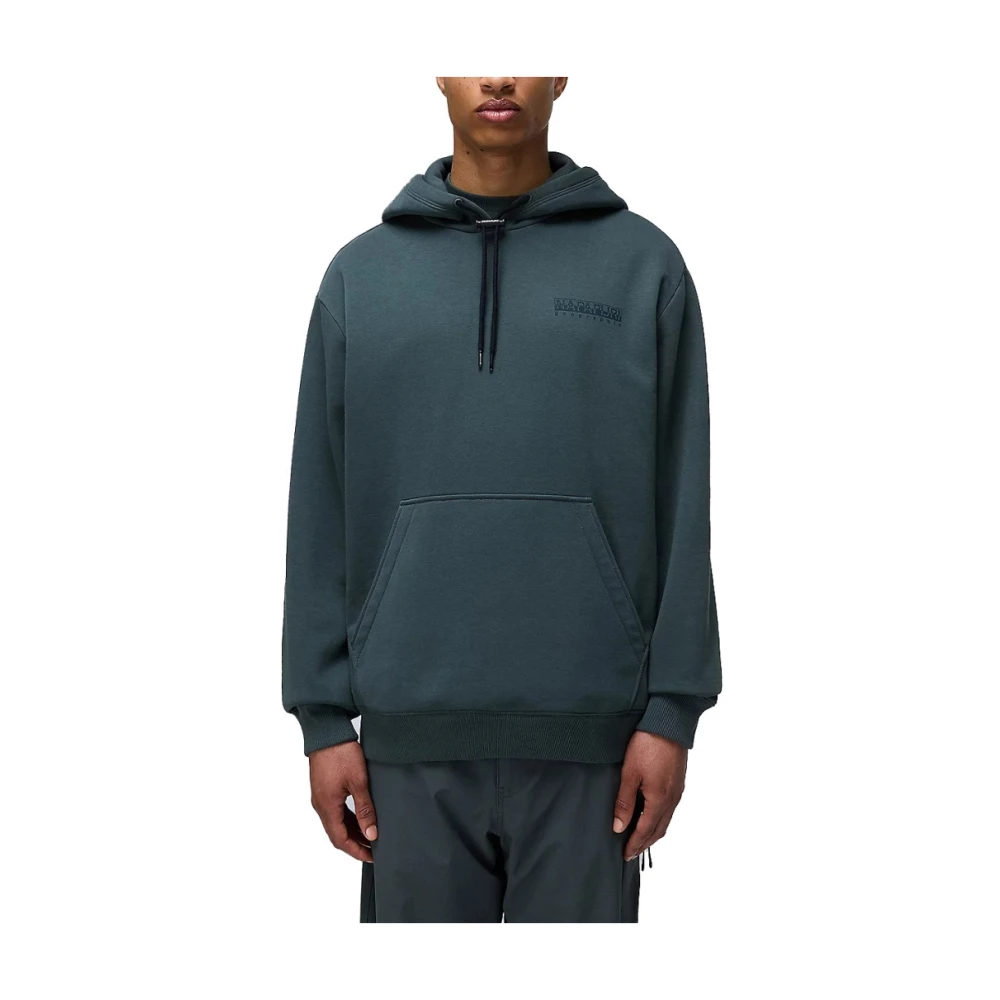 Napapijri Stijlvolle Hoodies voor dagelijks gebruik Green Heren