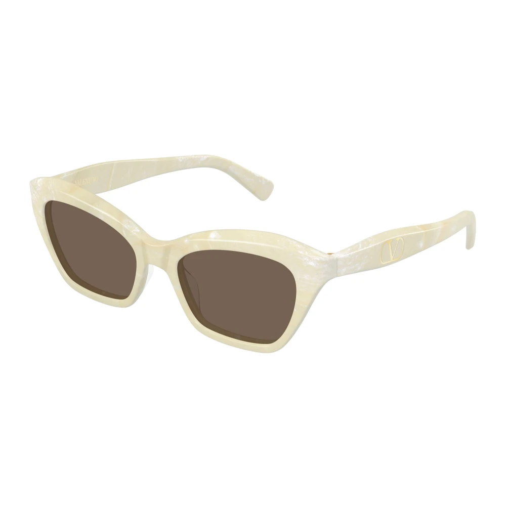 Valentino Women's White Sunglasses - Sunglasses - 52 Mm - Accessories
