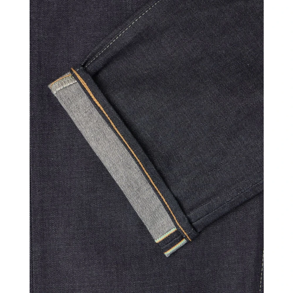 Edwin Japanse Losse Jeans Blauw Selvage Denim Black Heren