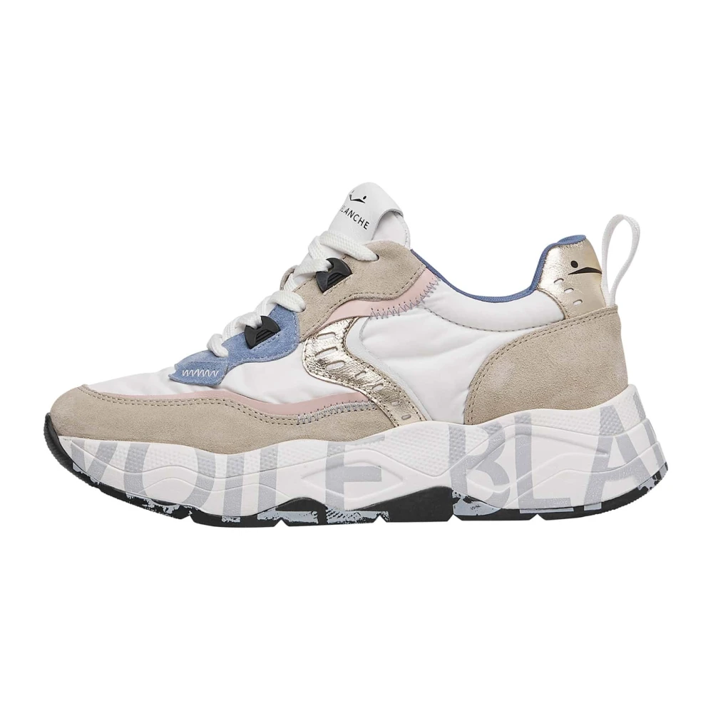 Voile Blanche Suede en technische stof sneakers Club105 Dames Schoenen Veelkleurig Multicolor