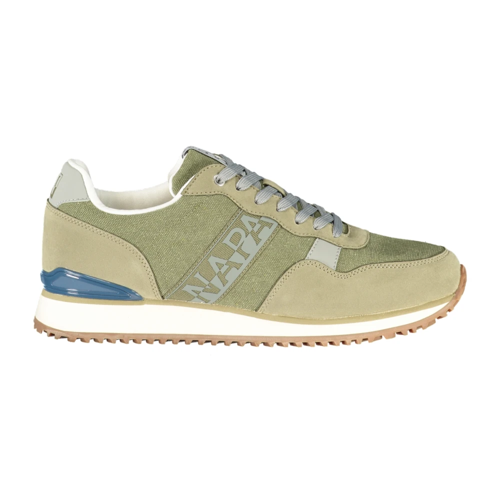 Napapijri Men's Green Sneakers, 10 Uk, Sports Shoe With Laces