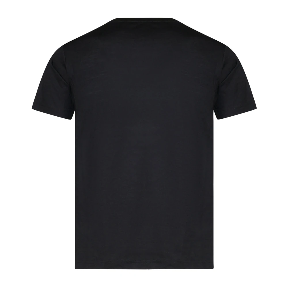 K-way Groen Zwart Bos Katoenen T-shirt Black Heren