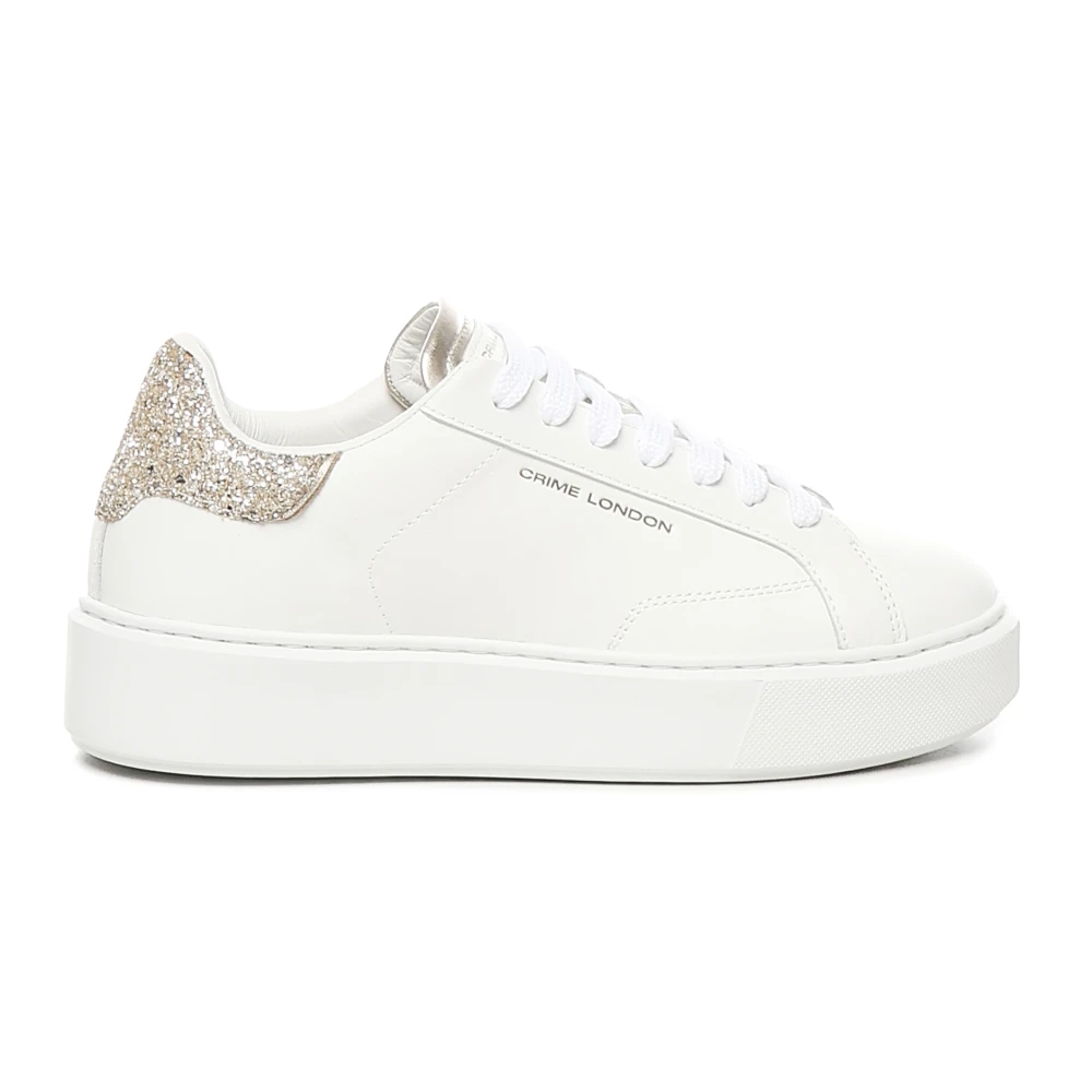 Crime London Women's White Sneakers,, Trainers New Extralight Size 4 Uk