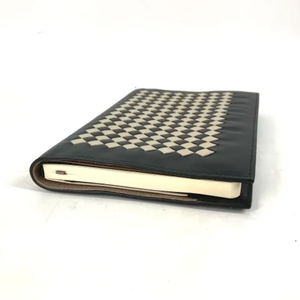 Bottega Veneta Vintage Pre-owned Leather wallets Black Dames