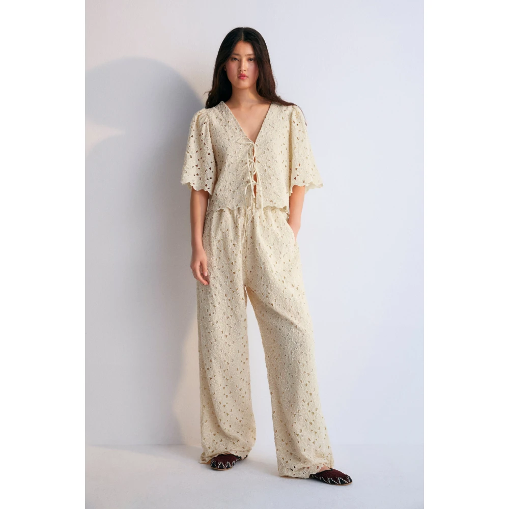 The New Society Atenea Woman Blouse Beige Dames
