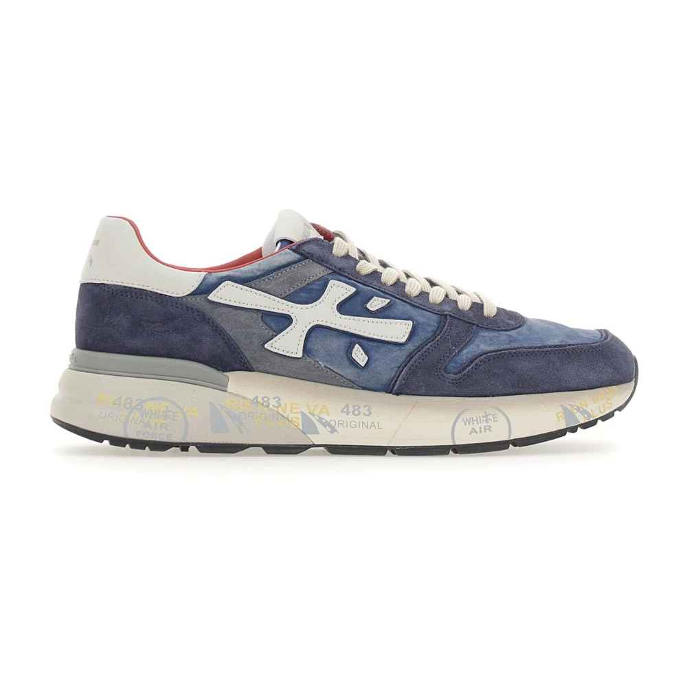 Premiata Men's Blue Sneakers, 8 Uk, Mick 8006 Trainers