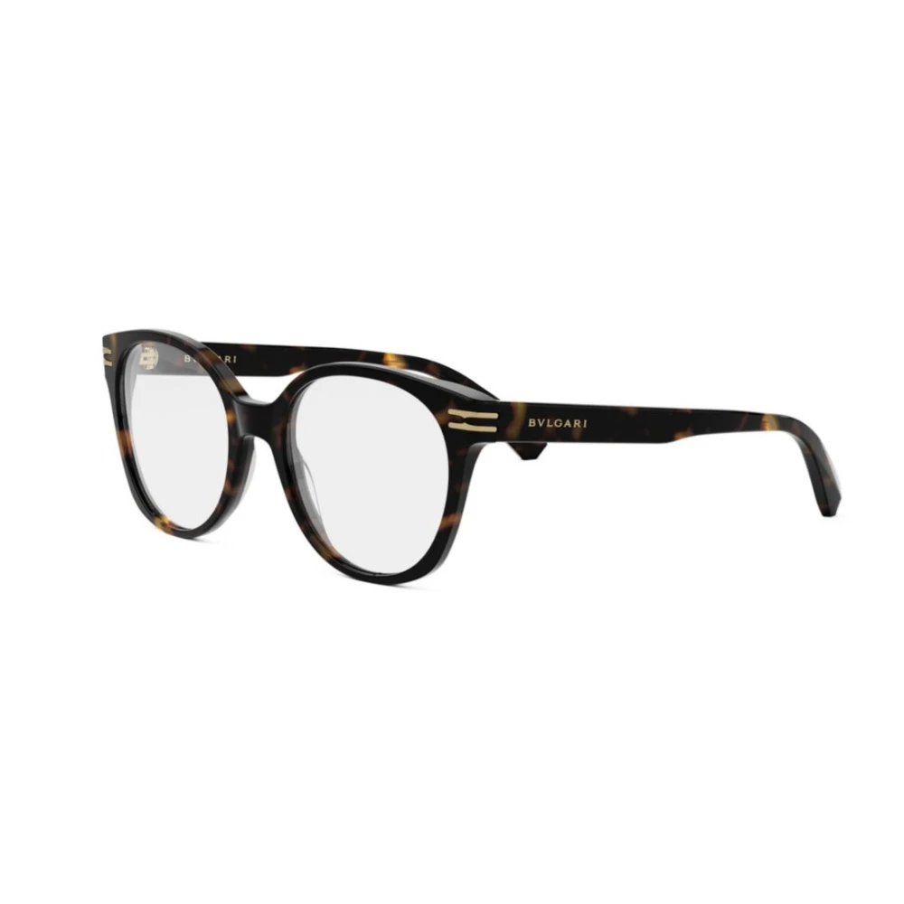 Bvlgari Unisex Black Glasses, 52 Mm, B.zero1 Round Frame