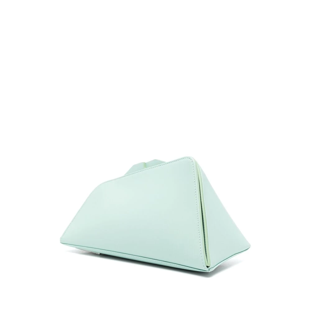 The Attico Mint Groen Magnetische Sluiting Tas Green Dames