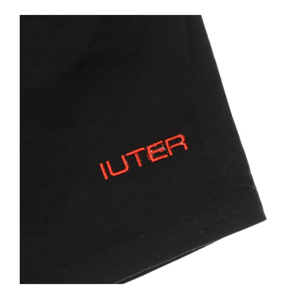 Iuter Zwarte Citizen Shorts Skipper voor Mannen Black Heren